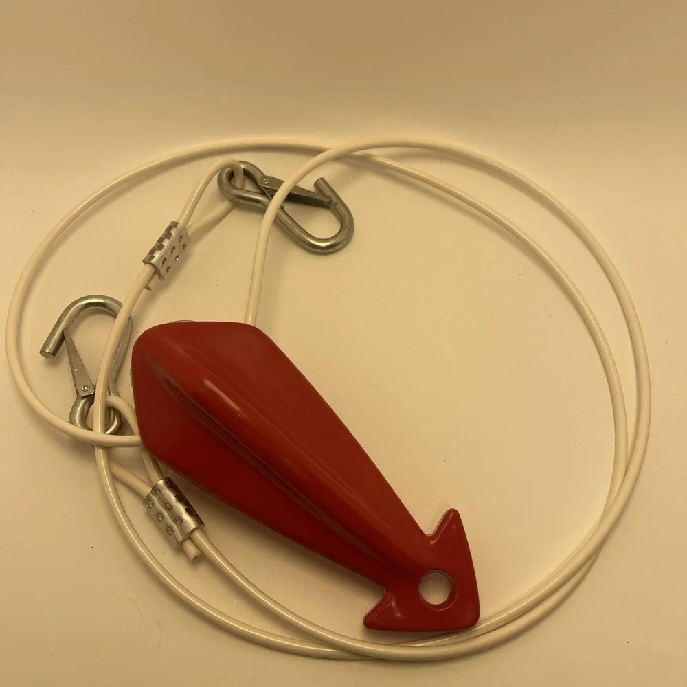 Boat Cable Bridle with Stainless Hooks 8ft Wakeboard Skiing Tubing‎ Towing